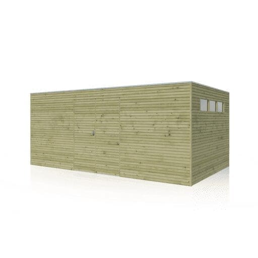Woodlands tuinhuis QB IV 7204 blokhut – 510x300 – Buitenaanzicht (5)