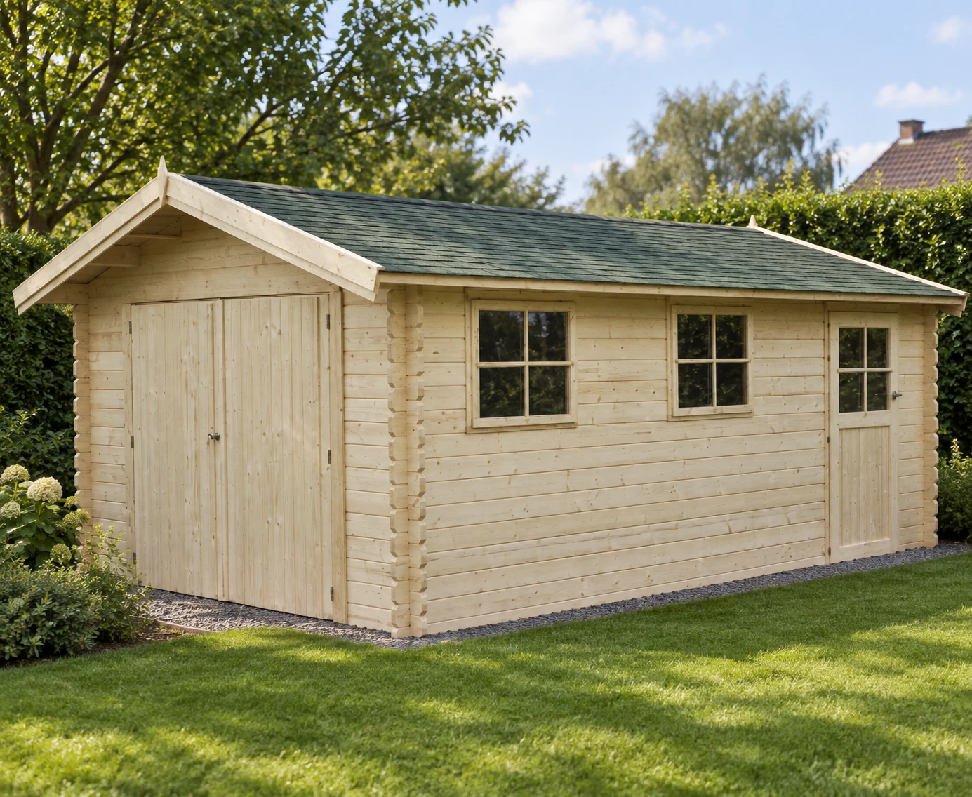 Woodlands garage Classic 4011 – 385x565 – Buitenaanzicht