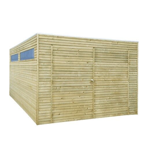Woodlands garage QB 7211 – 510 × 300 cm – Buitenaanzicht (5)