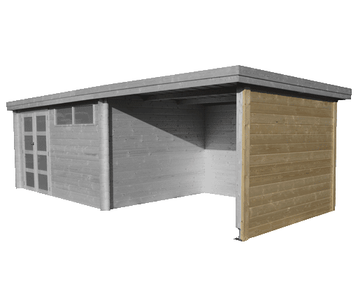 Woodlands tuinhuis Oregon 3704EXT150 blokhut – 653 × 295 cm – Buitenaanzicht (10)