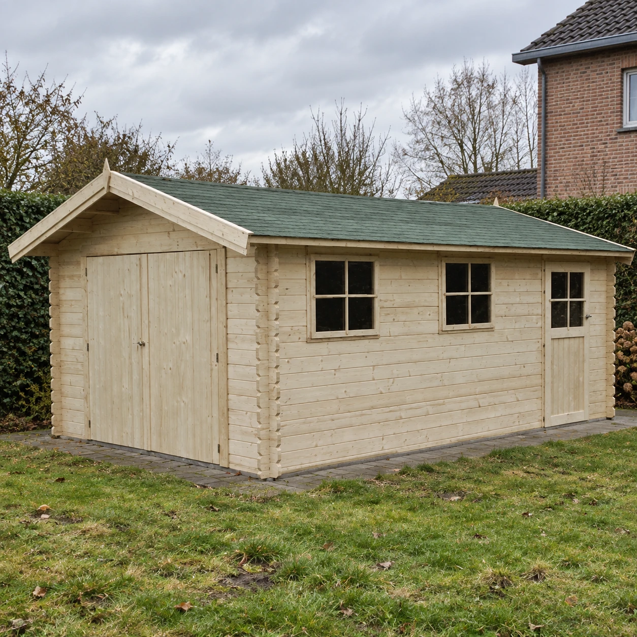 Woodlands garage Classic 4011 – 385x565 – Buitenaanzicht (4)
