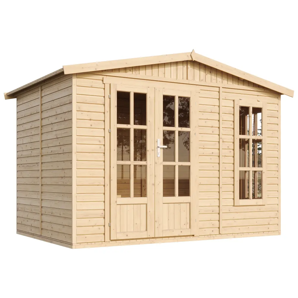 Chalet de jardin bureau M334FB – 303 x 199 cm – 6 m² – Image 5