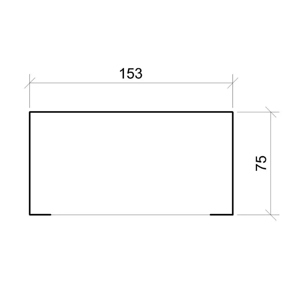 Stockage à bois LP® SmartSide® M980 ou bûcher – 153 x 75 cm – 2 m³ – Image 6