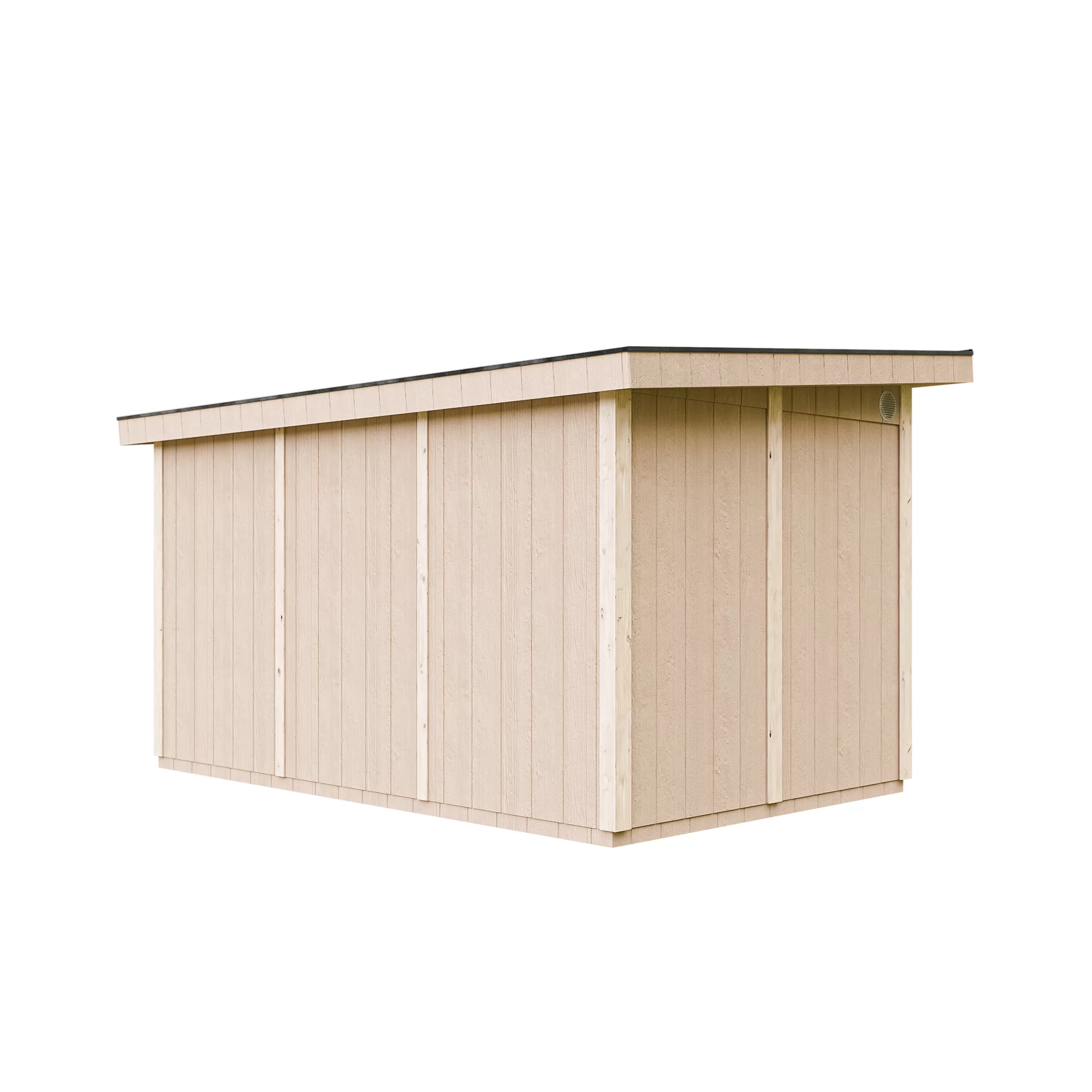 LP® SmartSide® Gartenhaus M904 – 236 × 368 cm – 9 m² – Außenansicht (7)