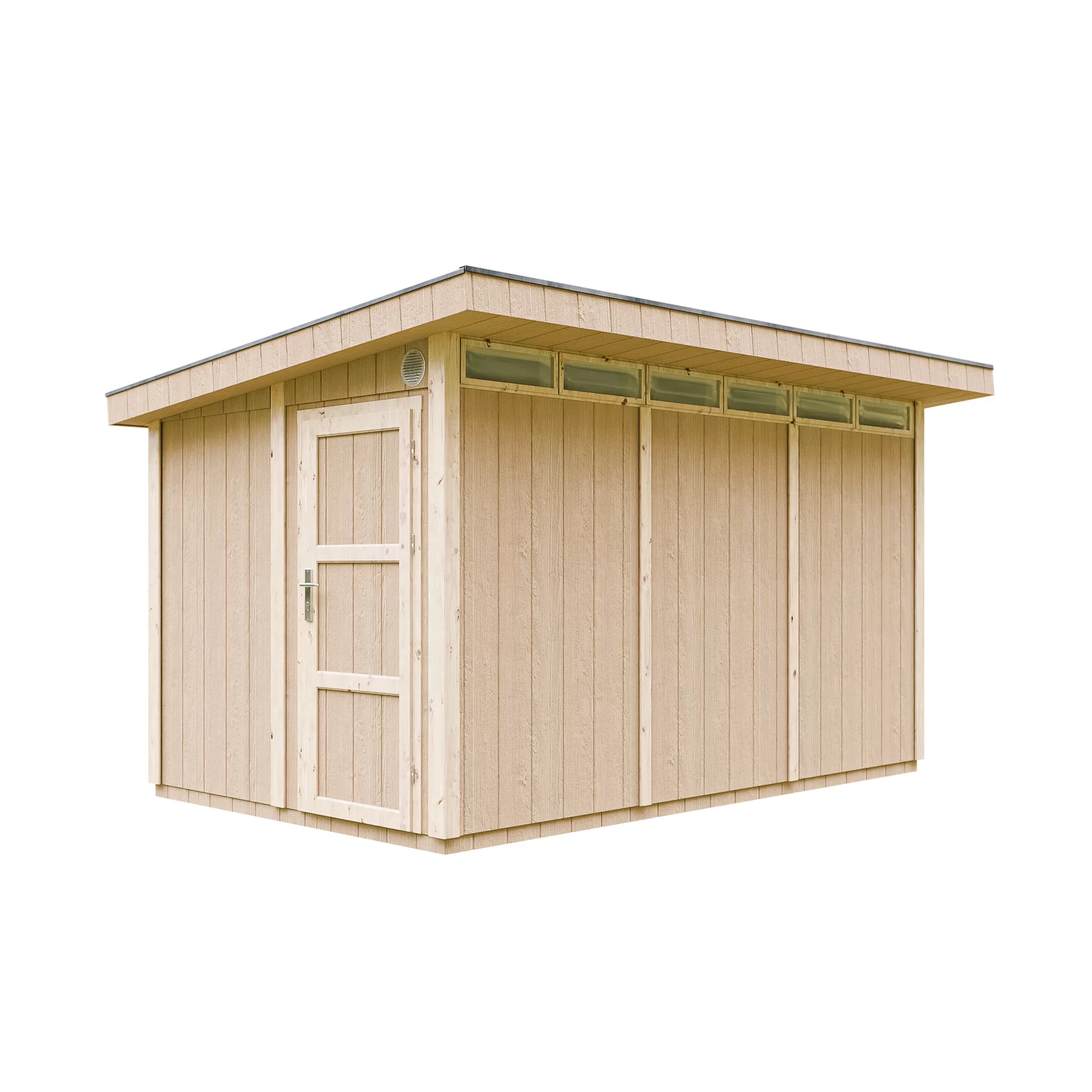 LP® SmartSide® Gartenhaus M904 – 236 × 368 cm – 9 m² – Außenansicht (8)