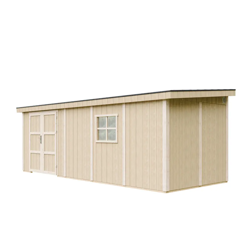 LP® SmartSide® Gartenhaus M941B – 236 × 604 cm – 14 m² – Außenansicht (6)