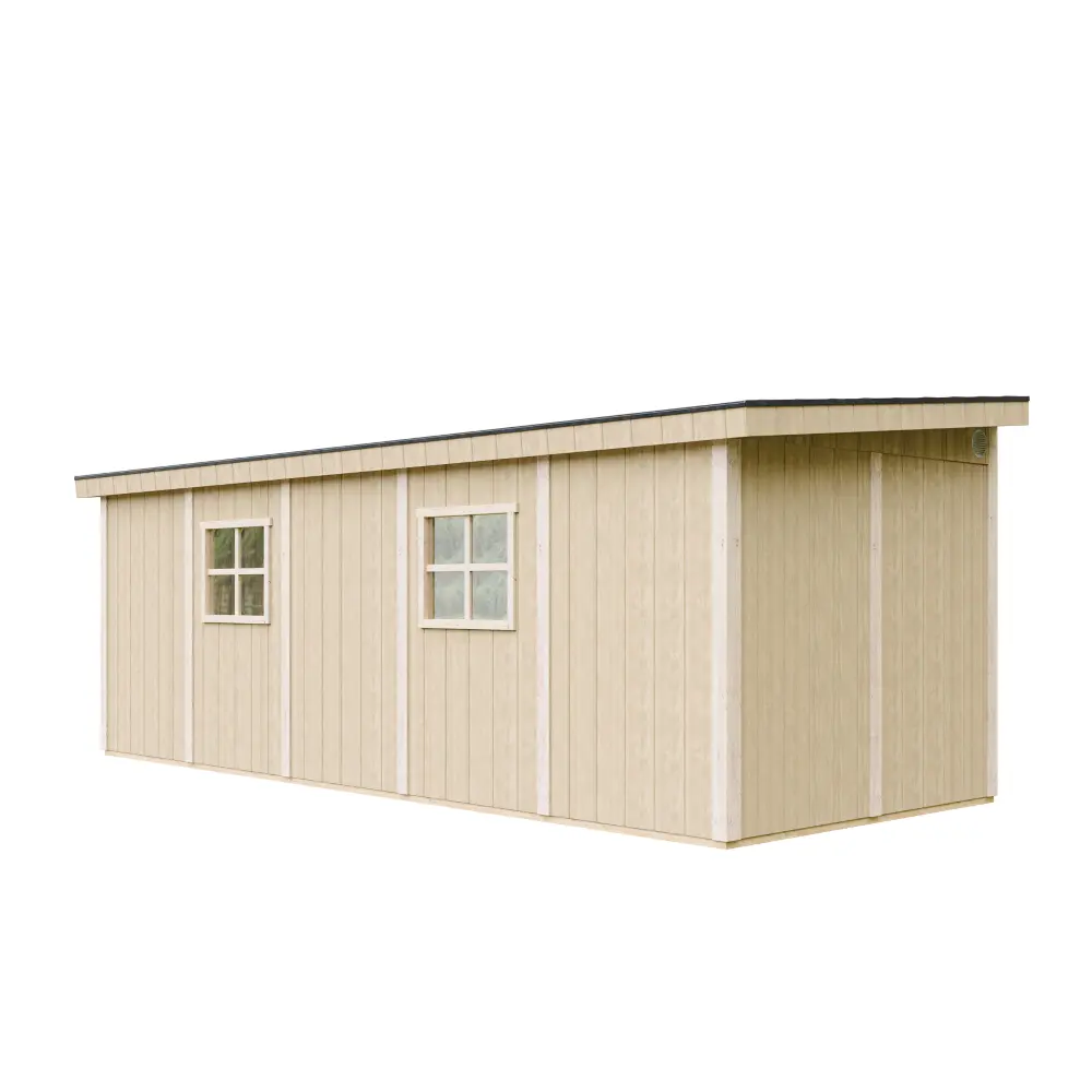 LP® SmartSide® Gartenhaus M941B – 236 × 604 cm – 14 m² – Außenansicht (7)