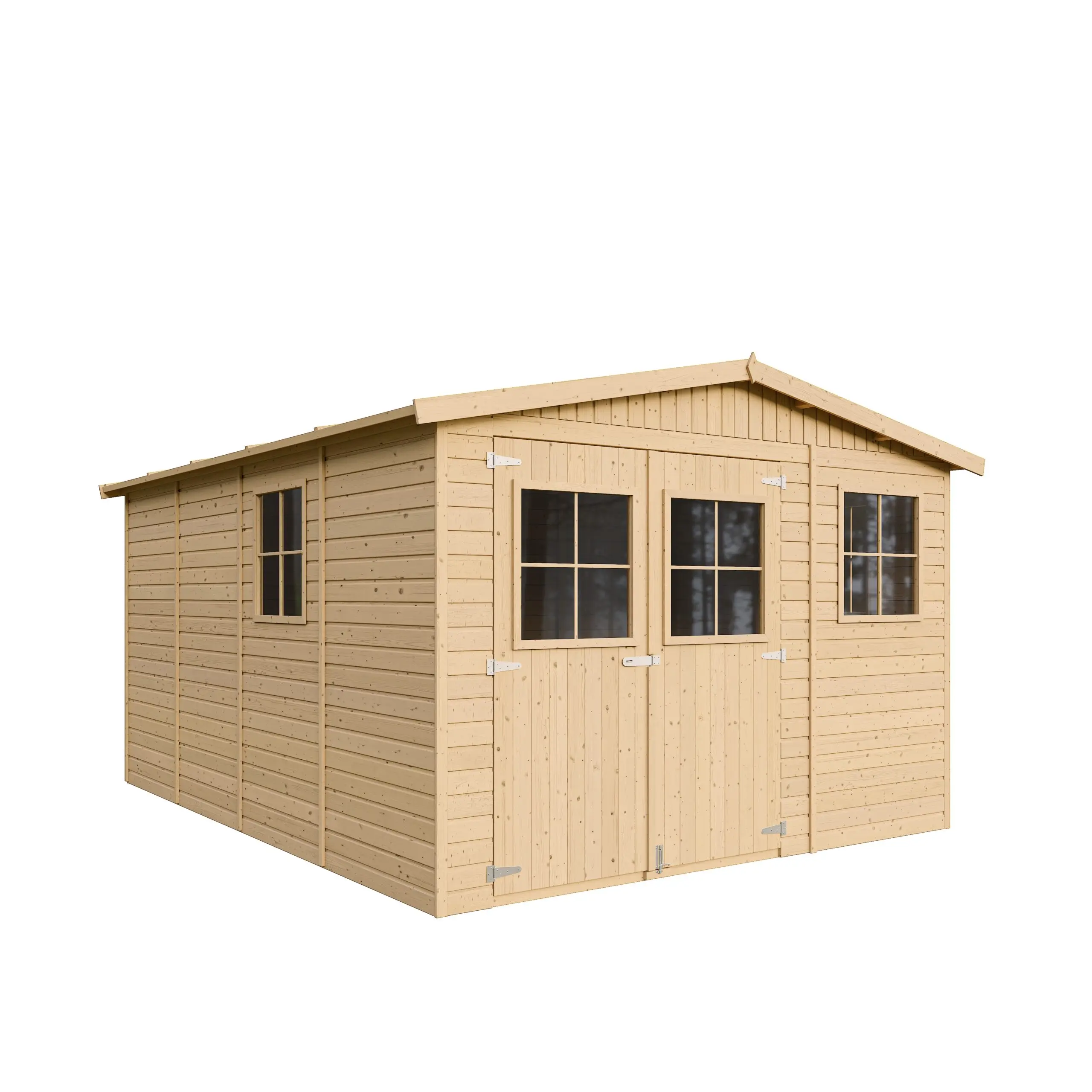 Casa de jardim em madeira M336 – 303 x 395 cm – 12 m² - Image 5